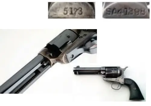 Revolver Colt single action 1873